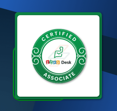DSL Telecom Is Proudly Certified In Zoho Desk